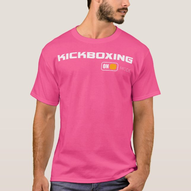 Kickboxing Mode Kickboxer Kickboxing T-Shirt (Front)