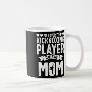 Kickboxing Mom Mama Funny Martial Arts Karate Muay Coffee Mug
