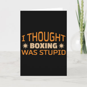 Kickboxing Muay Thai Boxing _1 Card