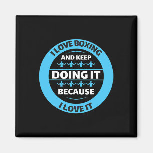 Kickboxing Muay Thai Boxing _2  Magnet