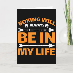 Kickboxing Muay Thai Boxing  Card