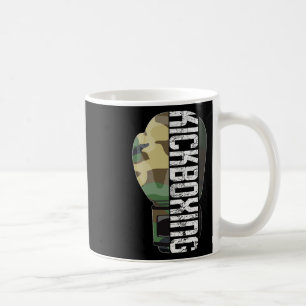 Kickboxing Muay Thai Fitness Boxing Camouflage Glo Coffee Mug