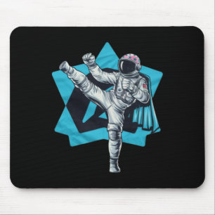 Kickboxing Muay Thai Taekwondo High Kick Funny Ast Mouse Mat
