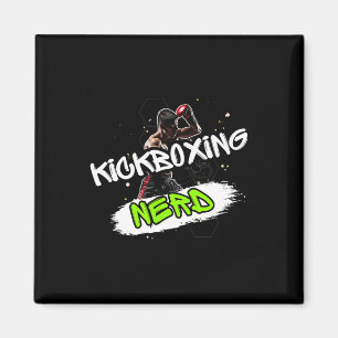 Kickboxing Nerd  Magnet