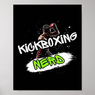 Kickboxing Nerd Poster