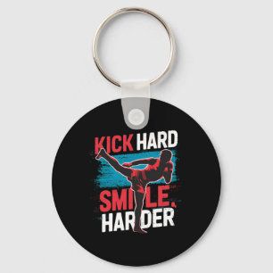 Kickboxing Outfit Muay Thai Savate Sanda Kickboxer Key Ring