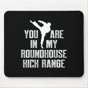 Kickboxing Range Kick Boxing Workout Mouse Mat
