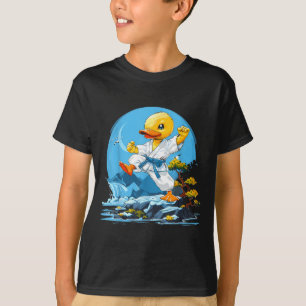 Kickboxing Rubber Duck Karate Jiu-Jitsu MMA T-Shirt