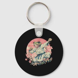 Kickboxing Sakura Jiu-Jitsu Judo Mma Toad Key Ring