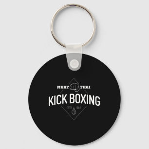 Kickboxing Shirt Muay Thai Boxer Martial Arts Tee  Key Ring