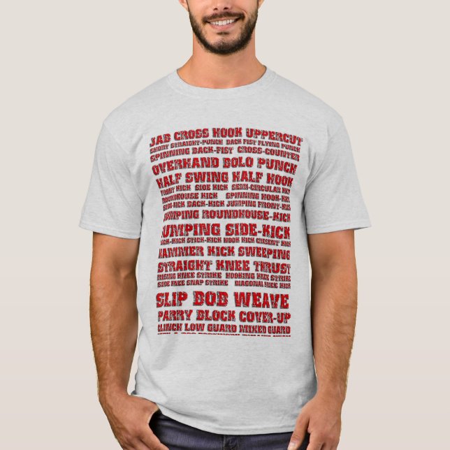 kickboxing styles T-Shirt (Front)