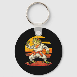 Kickboxing Sunset Jiu-Jitsu Mma Toad Taekwondo Key Ring