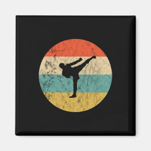 Kickboxing Sunset Mma Kickboxing Karate Teacher Ki Magnet