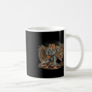 Kickboxing Tiger Pagoda Temple Martial Arts Karate Coffee Mug