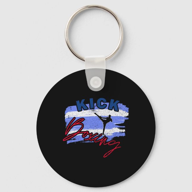 Kickboxing Training  Key Ring (Front)