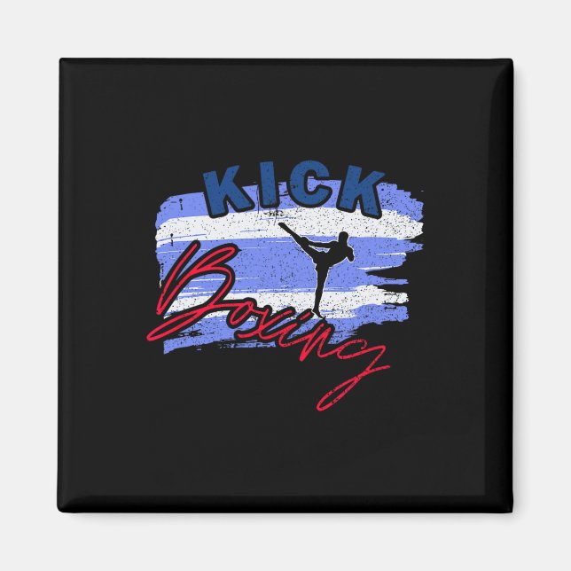 Kickboxing Training  Magnet (Front)