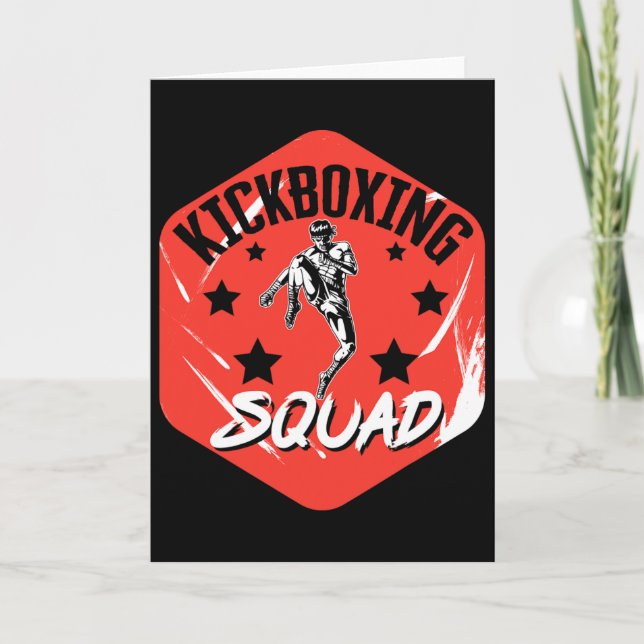Kickboxing Vintage Kickboxing Squad  Card (Front)