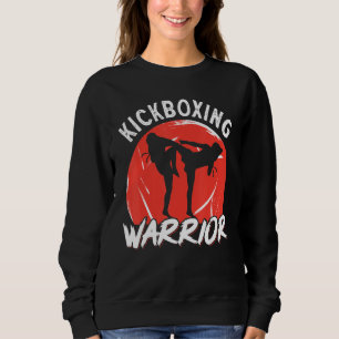 Kickboxing Vintage Kickboxing Warrior Sweatshirt