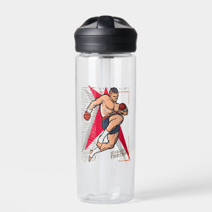 Kickboxing water bottle