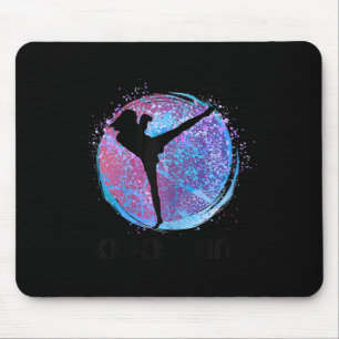 Kickboxing Womens Girls Kids Kickboxer Boxing Cool Mouse Mat