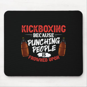 Kickboxing Workout Cardio Beginner Kickboxer _2 Mouse Mat