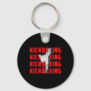 Kickboxing Workout For Kickboxer Karate Martial Ar Key Ring