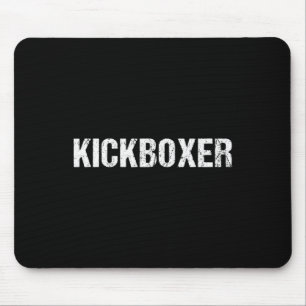 Kickboxing Workout Kickboxer Shirt Mouse Mat
