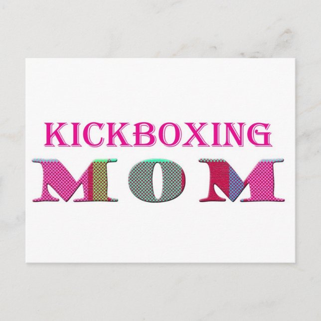 KickboxingMom Postcard (Front)