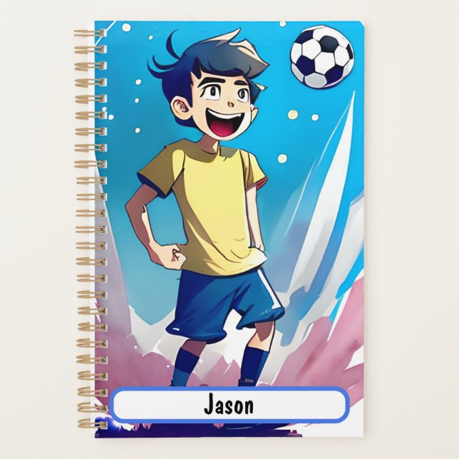 Kicker Planner With Customisable Nametag (Front)