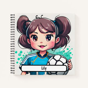 Kickin' Cutie Notebook With Custom Nametag