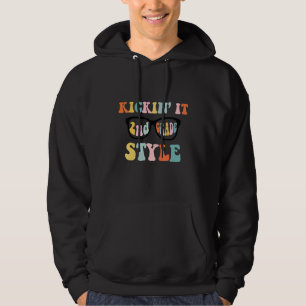 Kickin' It 2nd Grade Style Back To School Elementa Hoodie