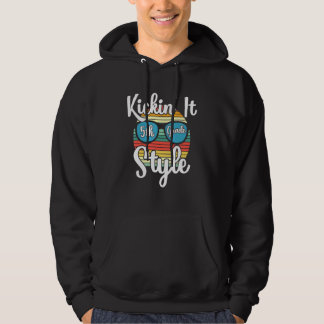 Kickin' It 5th Grade Style Back To School Elementa Hoodie