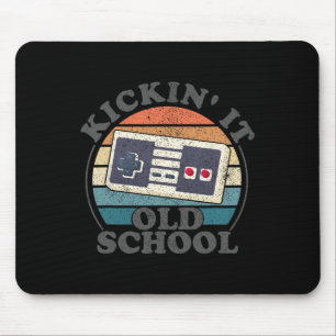Kickin It Old School Retro 80s Video Game Gaming G Mouse Mat