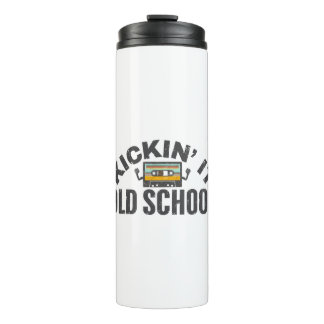 kickin' it old school thermal tumbler