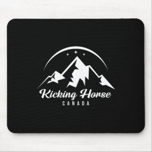 Kicking Horse Canada Ski Resort Skiing Snowboardin Mouse Mat