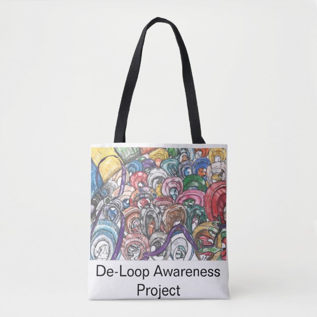 "Kicking It" Tote Bag (Front)