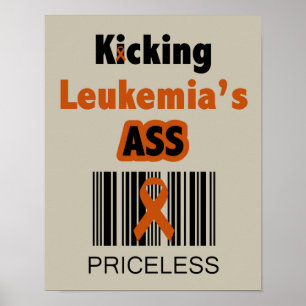 Kicking Leukaemia - Priceless Poster