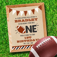 Kicking The Big One | Football 1st Birthday