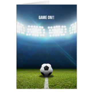 Kickoff Stadium And Soccer Ball