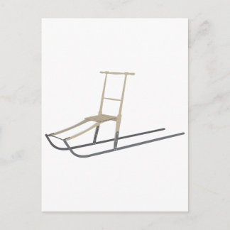 Kicksled Postcard