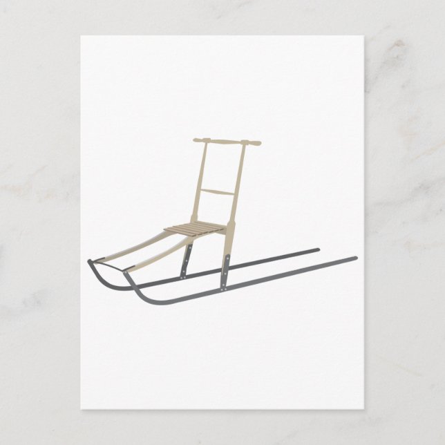 Kicksled Postcard (Front)