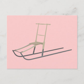 Kicksled Postcard