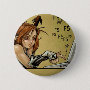 Kickstarter F Five Sophie 6 Cm Round Badge