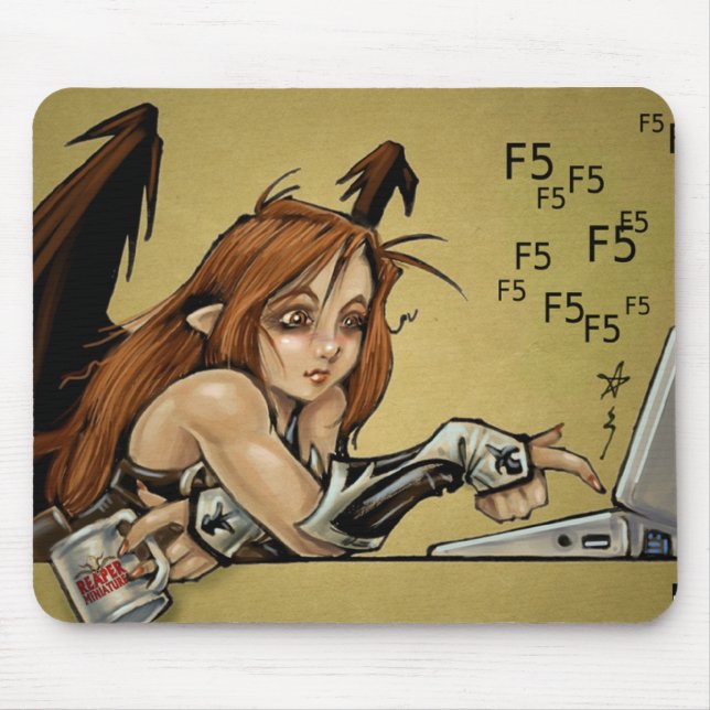 Kickstarter F Five Sophie Mouse Mat (Front)