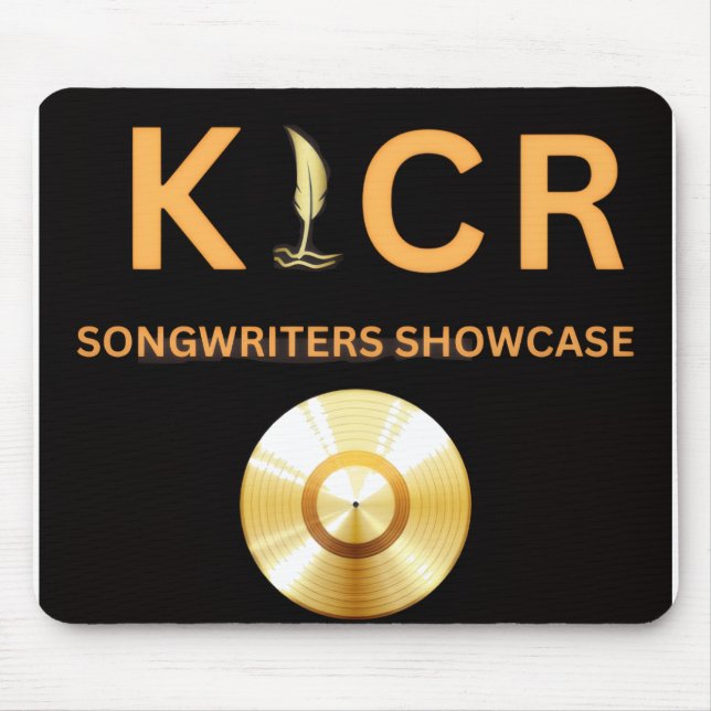 KICR Songwriters Showcase Mousepad (Front)