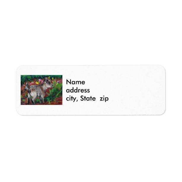 Goat Return Address Labels | Zazzle.co.uk