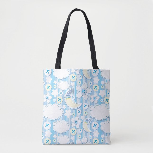 kid background tote bag (Front)