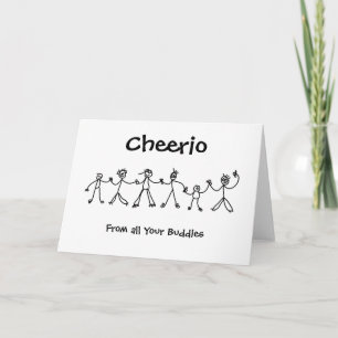 Kid Chain Cheerio Card