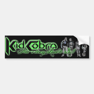 Kid Cobra bumper sticker