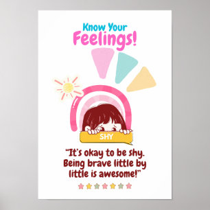 Kid Emotion Featuring Shy Poster